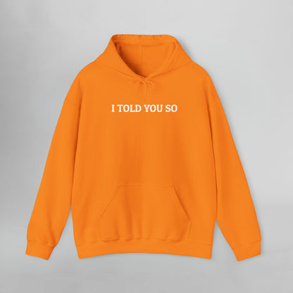 I Told You So Hoodie