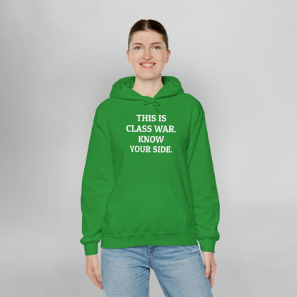 This Is Class War. Know Your Side. Hoodie