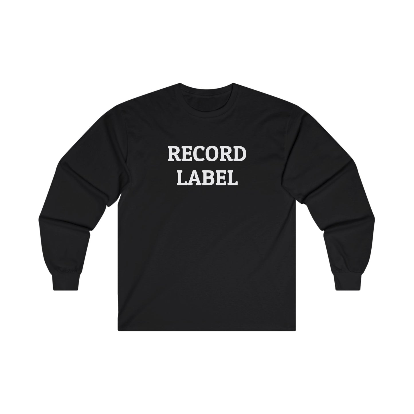 Record Label Long Sleeve Tee