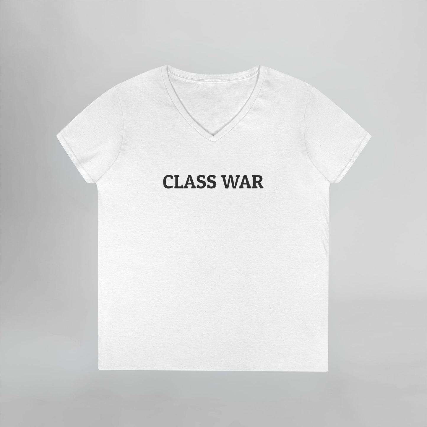Class War Women's V-Neck Tee