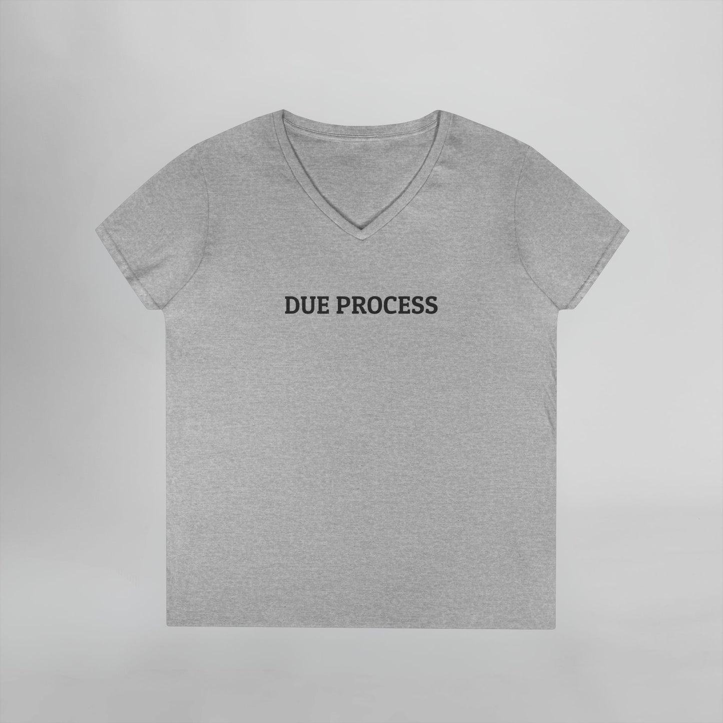 Due Process Women's V-Neck Tee