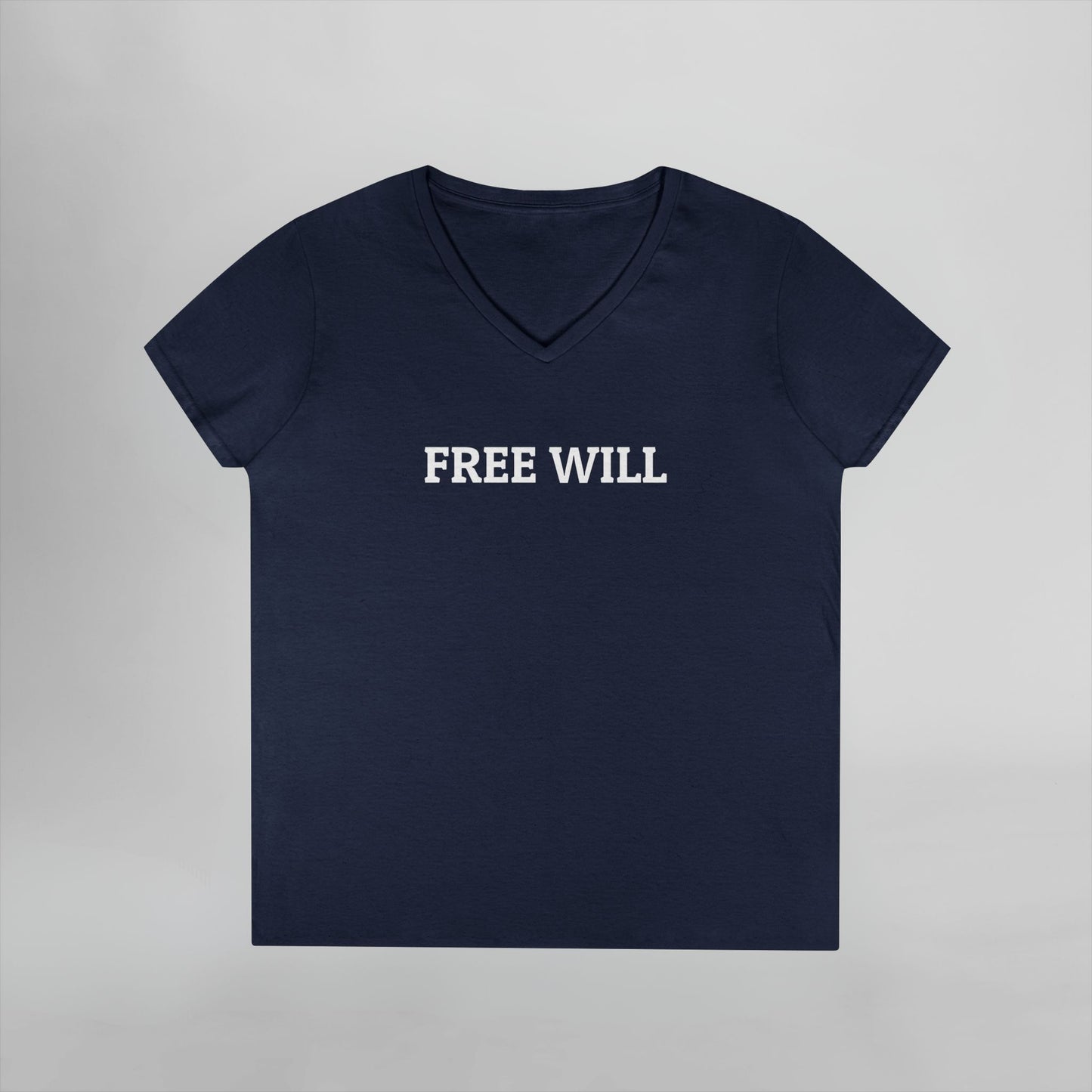 Free Will Women's V-Neck Tee