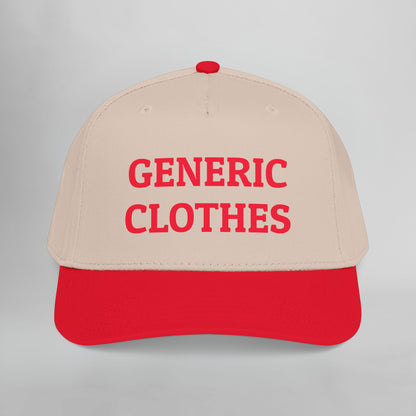 Generic Clothes Embroidered Mid Profile Baseball Cap