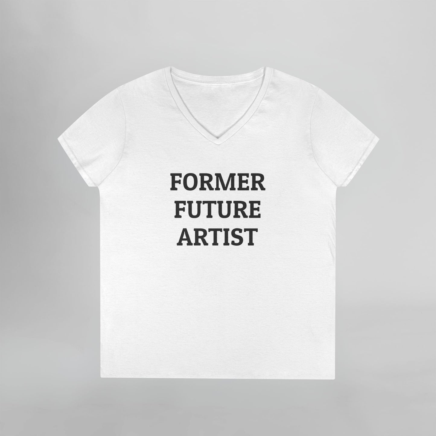 Former Future Artist Women's V-Neck Tee