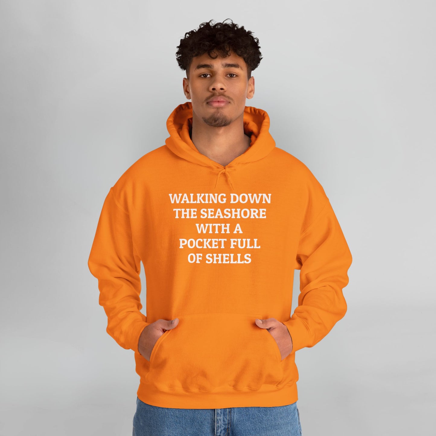 Walking Down the Seashore With a Pocket Full of Shells Hoodie