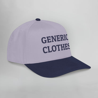 Generic Clothes Embroidered Mid Profile Baseball Cap