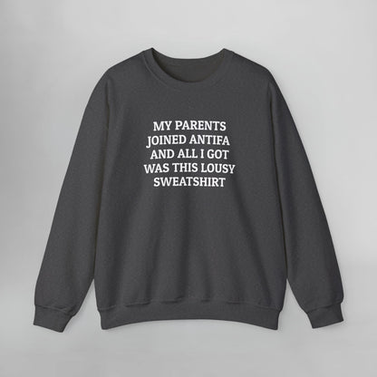 My Parents Joined Antifa and All I Got Was This Lousy Sweatshirt Sweatshirt