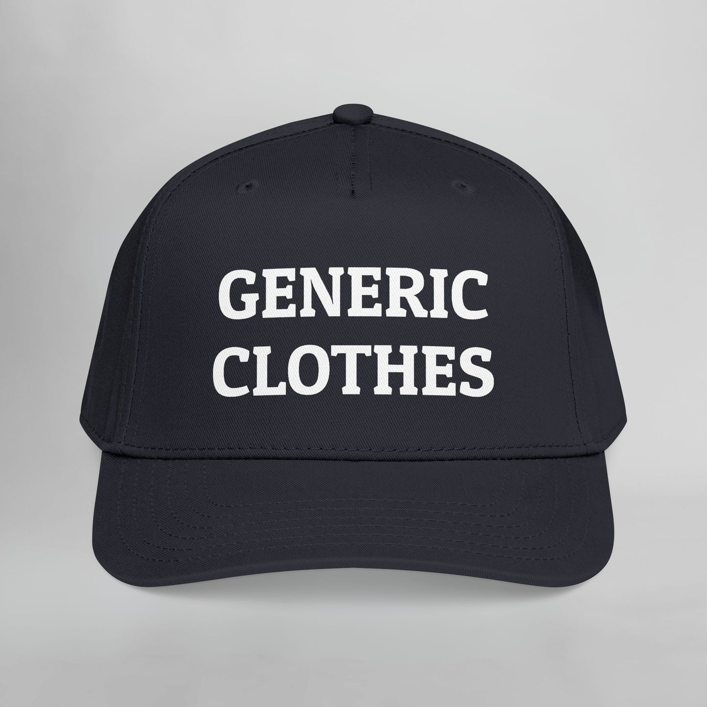 Generic Clothes Embroidered Mid Profile Baseball Cap