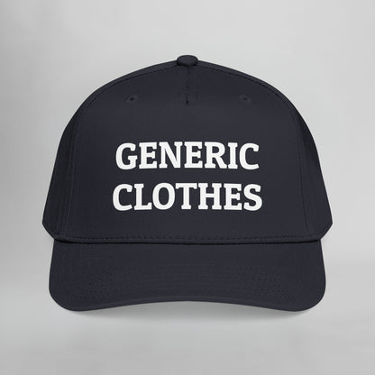 Generic Clothes Embroidered Mid Profile Baseball Cap