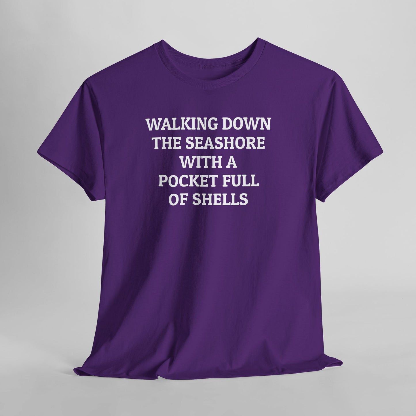 Walking Down the Seashore With a Pocket Full of Shells Tee