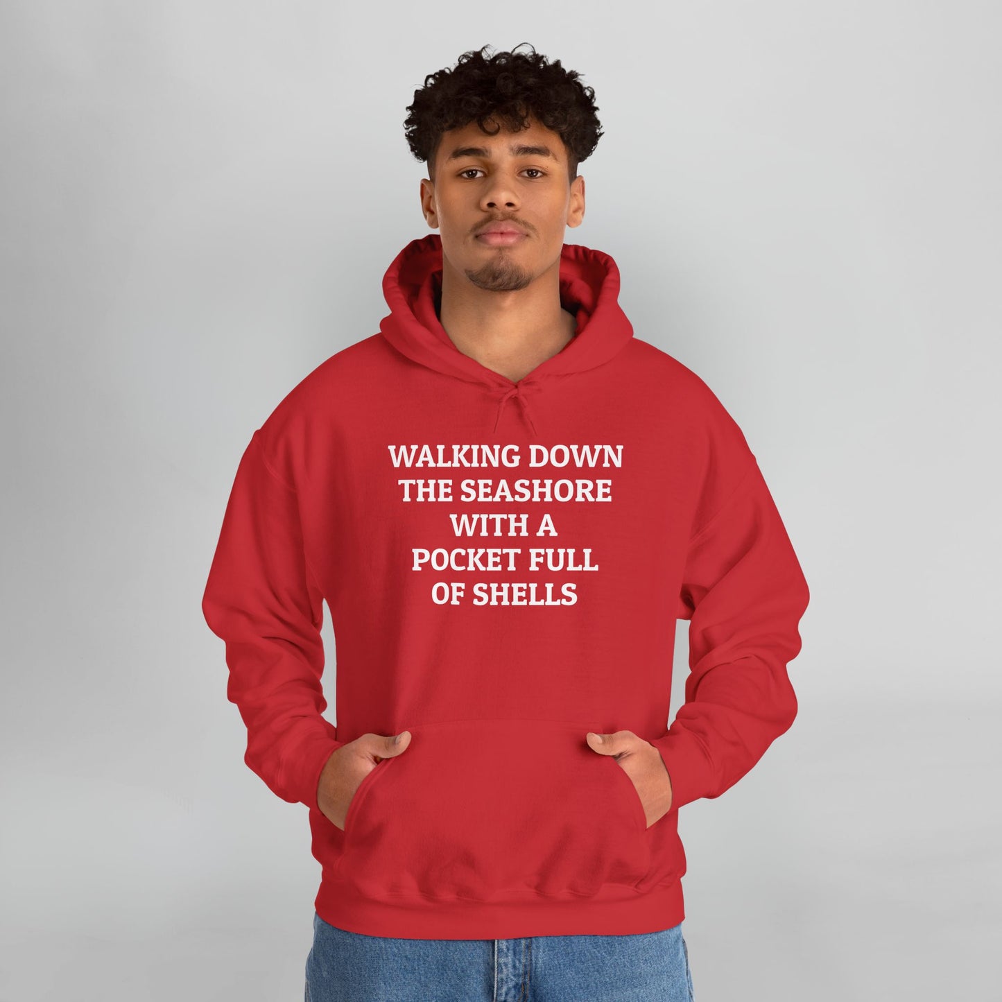 Walking Down the Seashore With a Pocket Full of Shells Hoodie