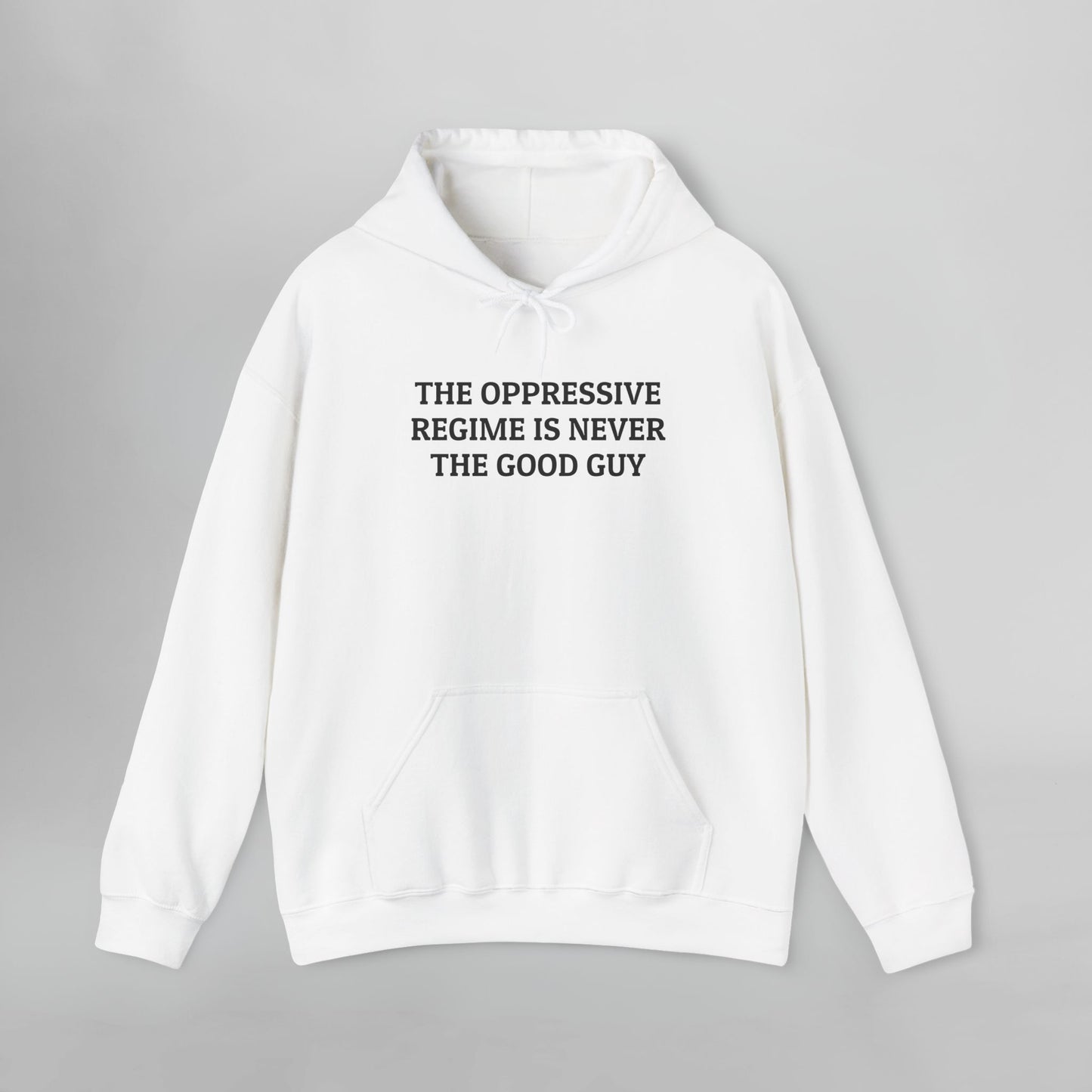 The Oppressive Regime Is Never the Good Guy Hoodie