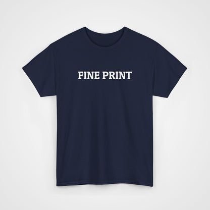 Fine Print Tee