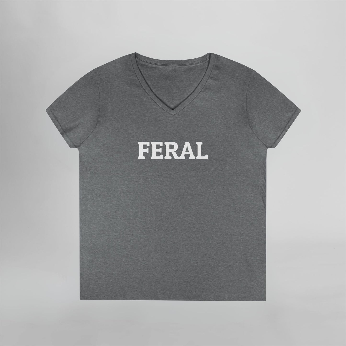 Feral Women's V-Neck Tee