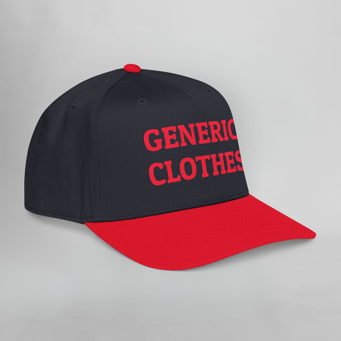 Generic Clothes Embroidered Mid Profile Baseball Cap
