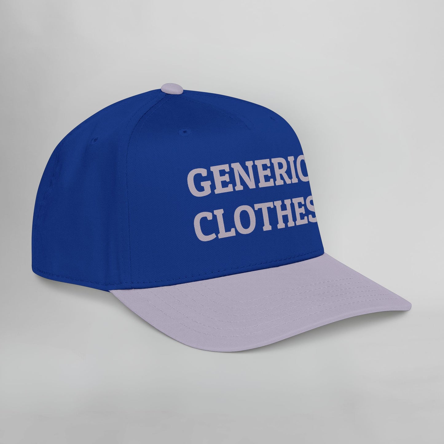Generic Clothes Embroidered Mid Profile Baseball Cap