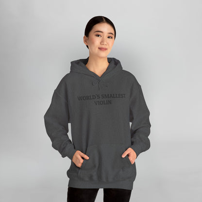 World's Smallest Violin Hoodie