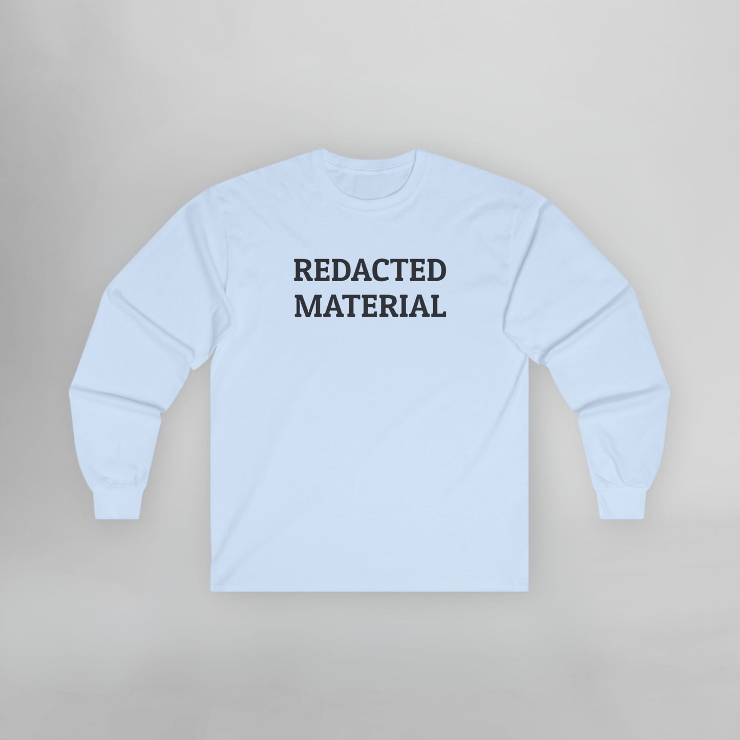 Redacted Material Long Sleeve Tee