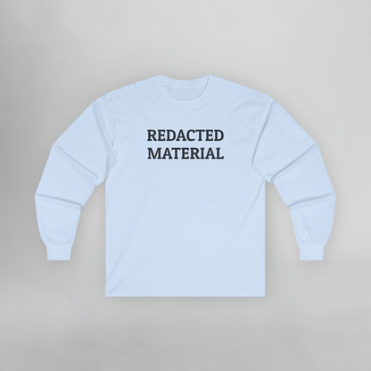 Redacted Material Long Sleeve Tee
