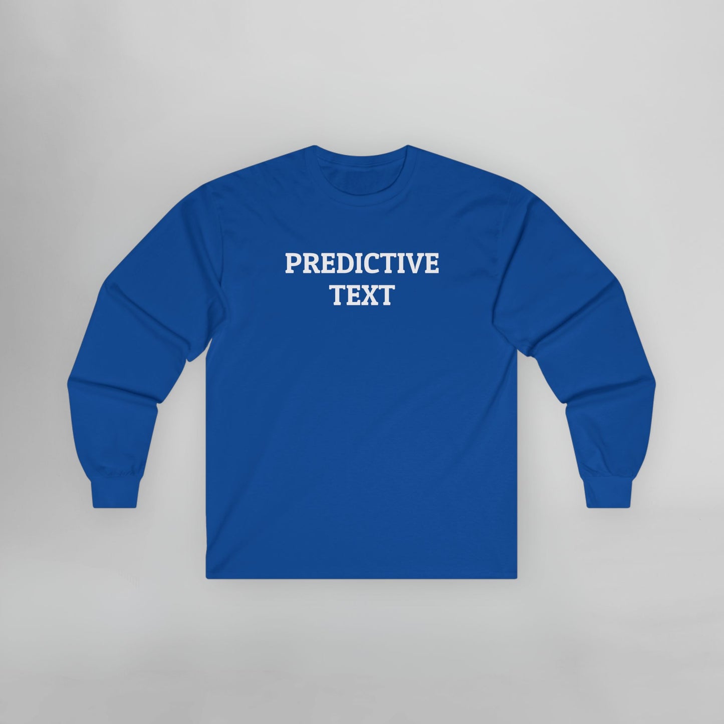 Predictive Text Long Sleeve Tee