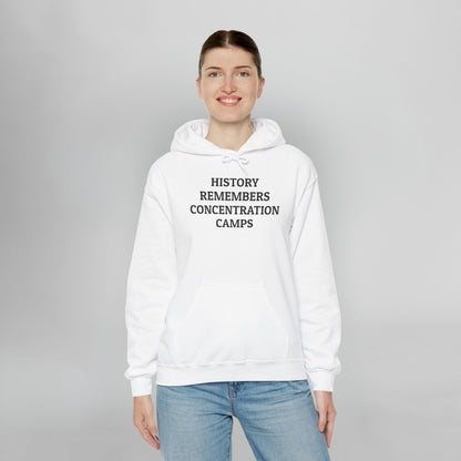 History Remembers Concentration Camps Hoodie
