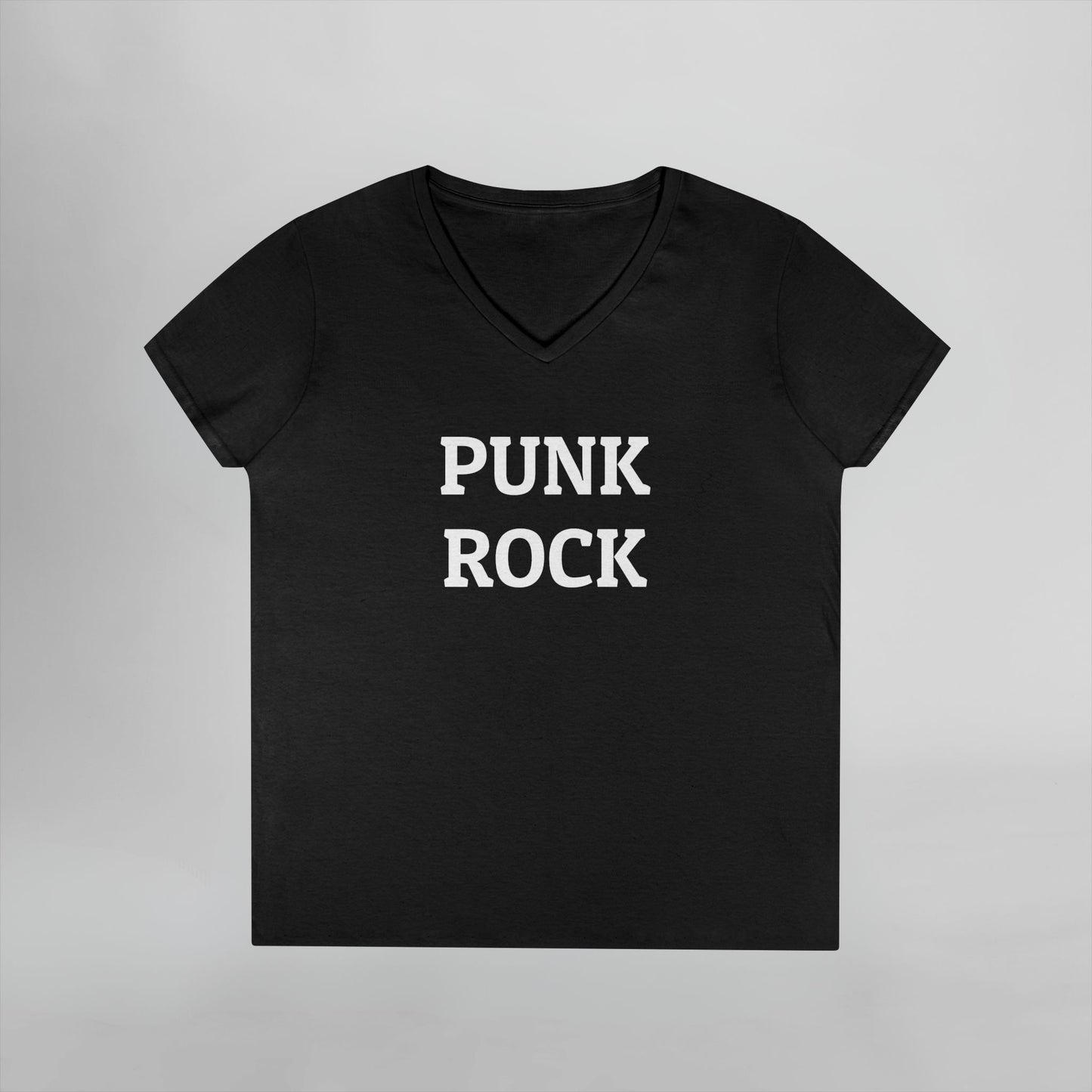 Punk Rock Women's V-Neck Tee