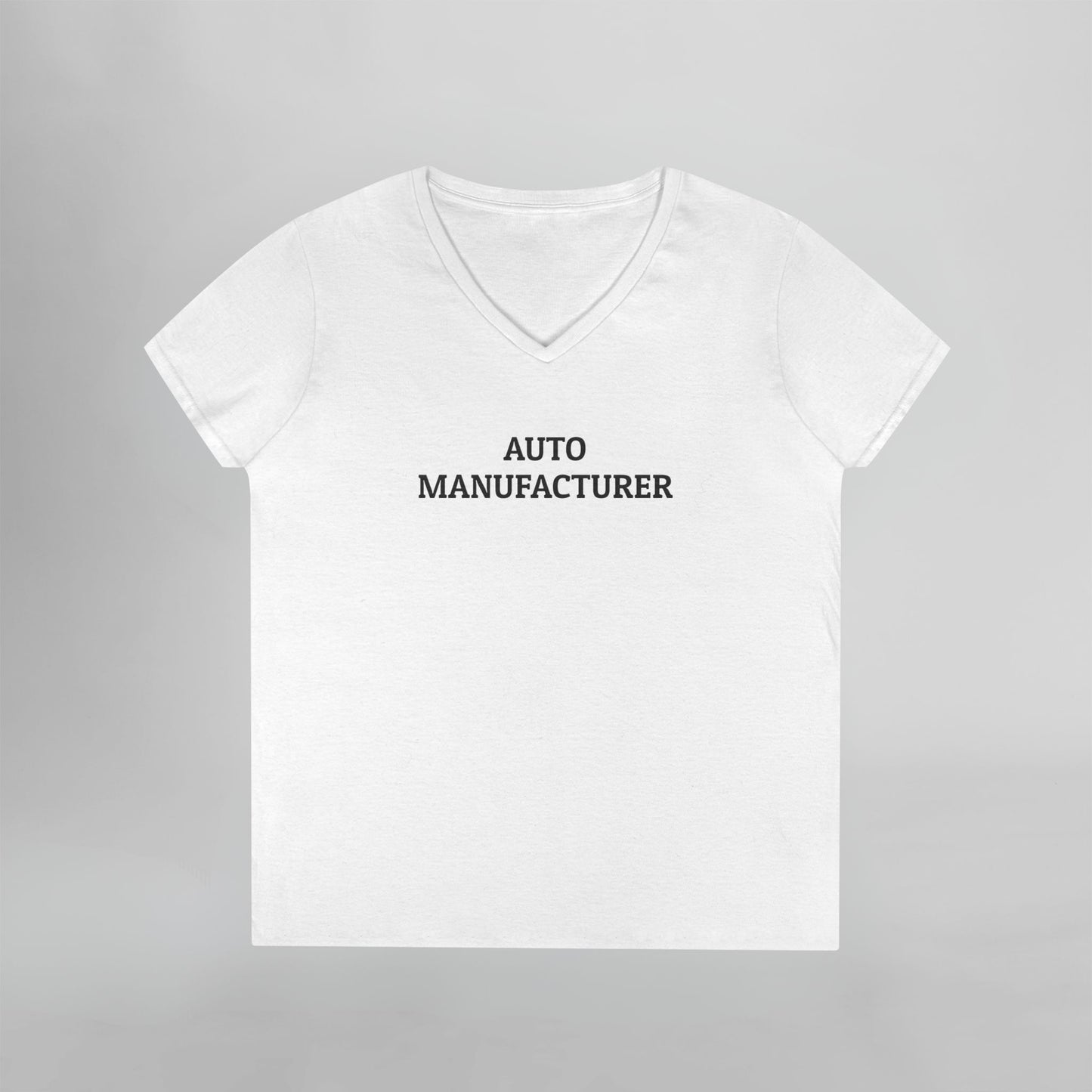 Auto Manufacturer Women's V-Neck Tee
