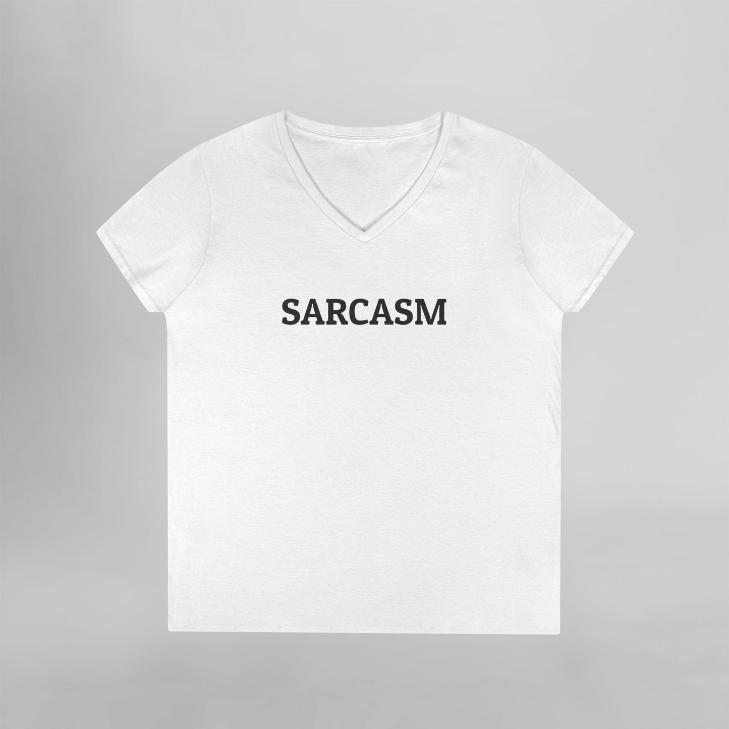 Sarcasm Women's V-Neck Tee