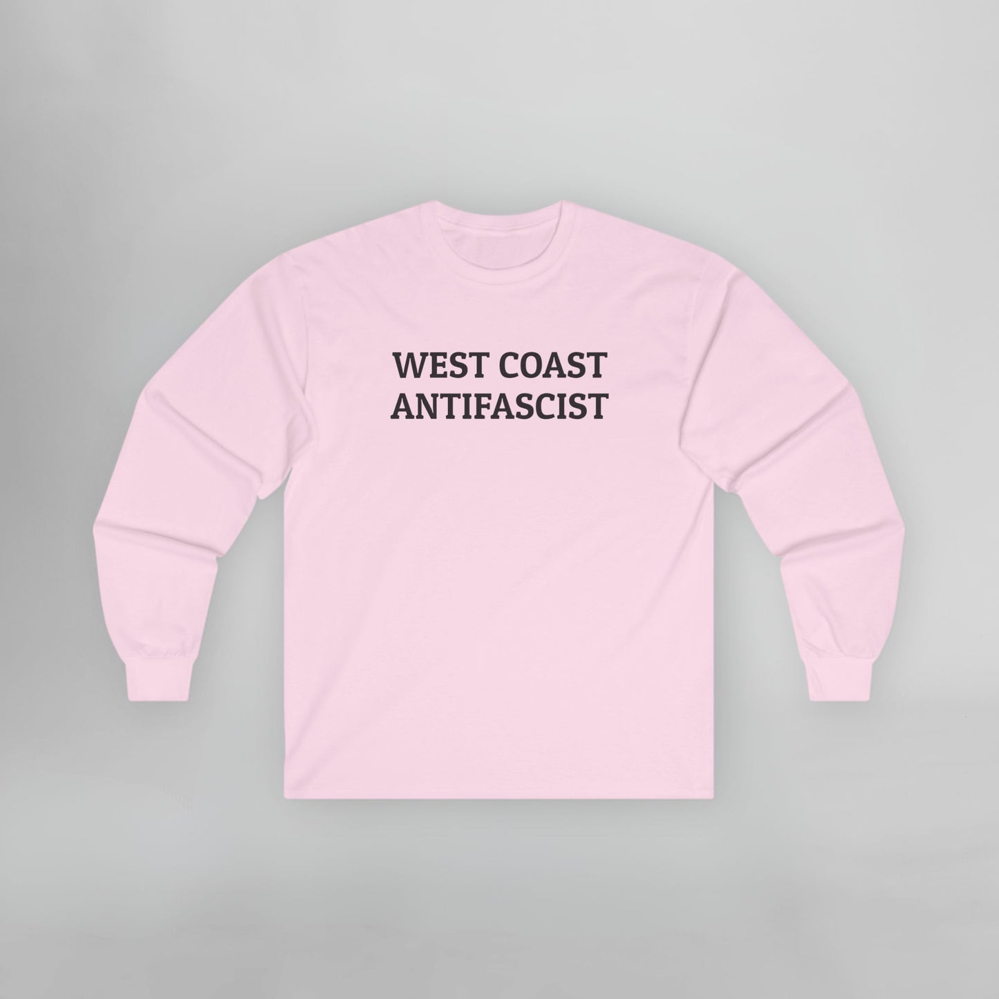 West Coast Antifascist Long Sleeve Tee