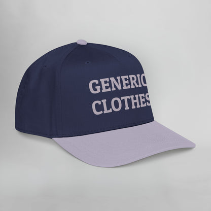 Generic Clothes Embroidered Mid Profile Baseball Cap