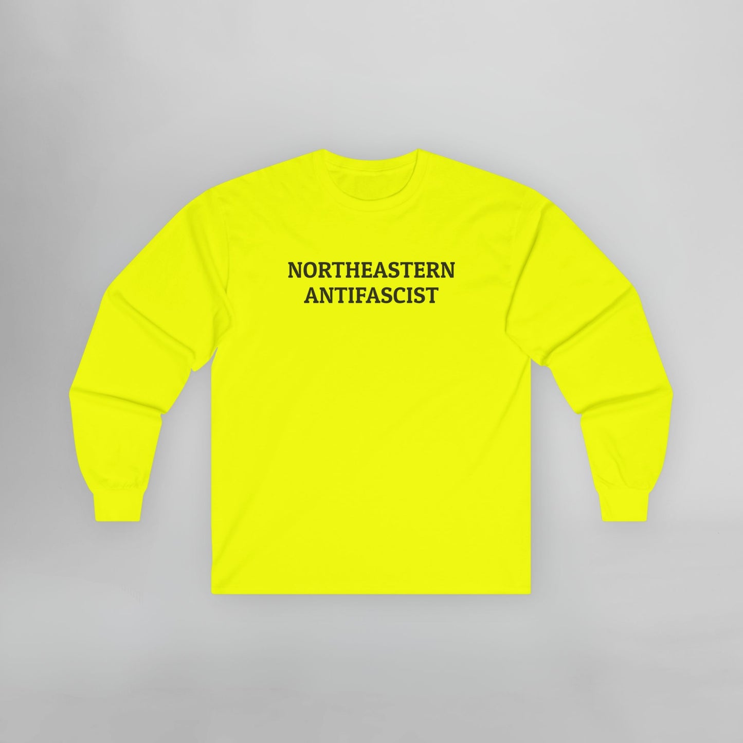 Northeastern Antifascist Long Sleeve Tee