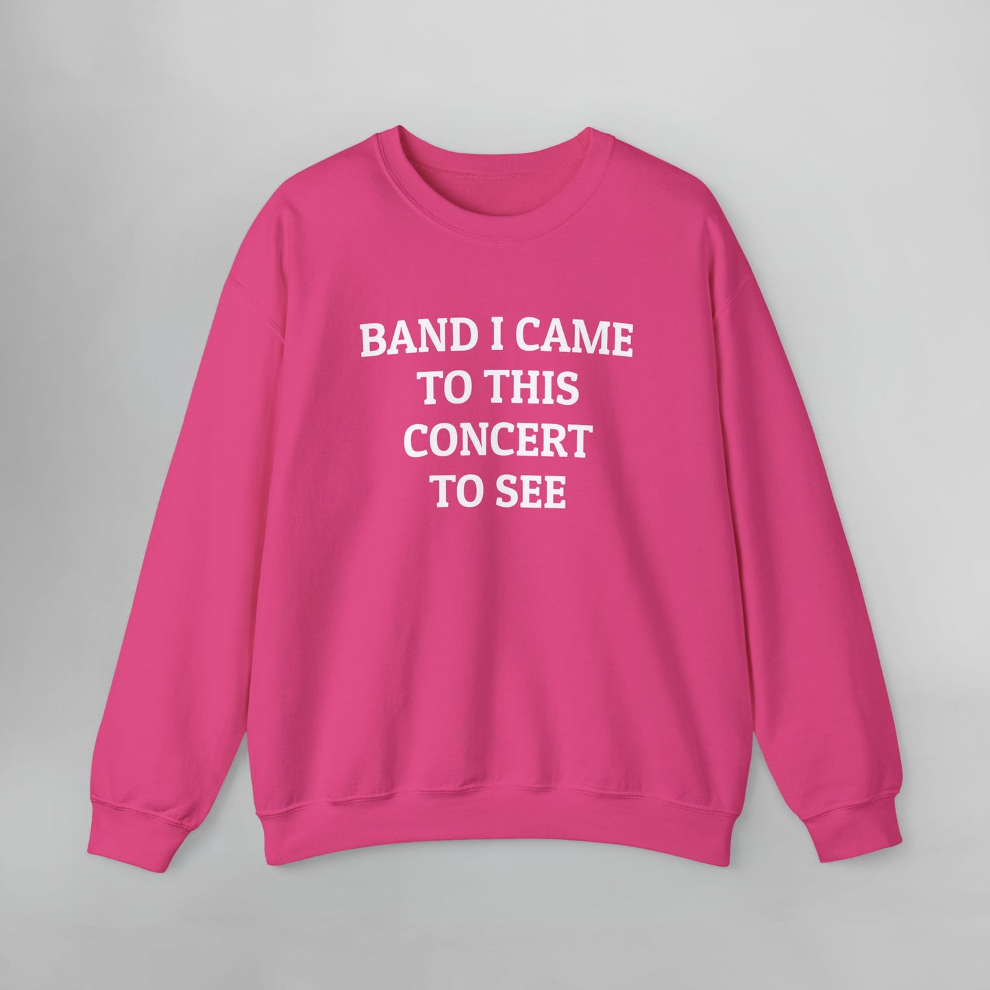 Band I Came to This Concert to See Sweatshirt