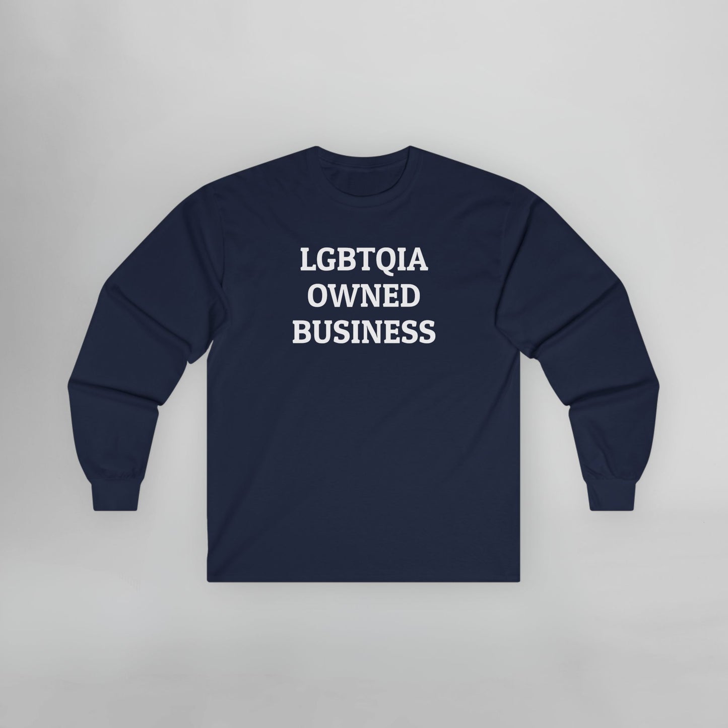 LGBTQIA Owned Business Long Sleeve Tee