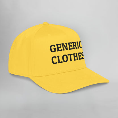 Generic Clothes Embroidered Mid Profile Baseball Cap