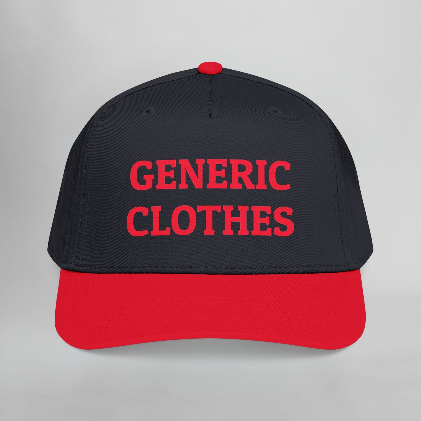 Generic Clothes Embroidered Mid Profile Baseball Cap