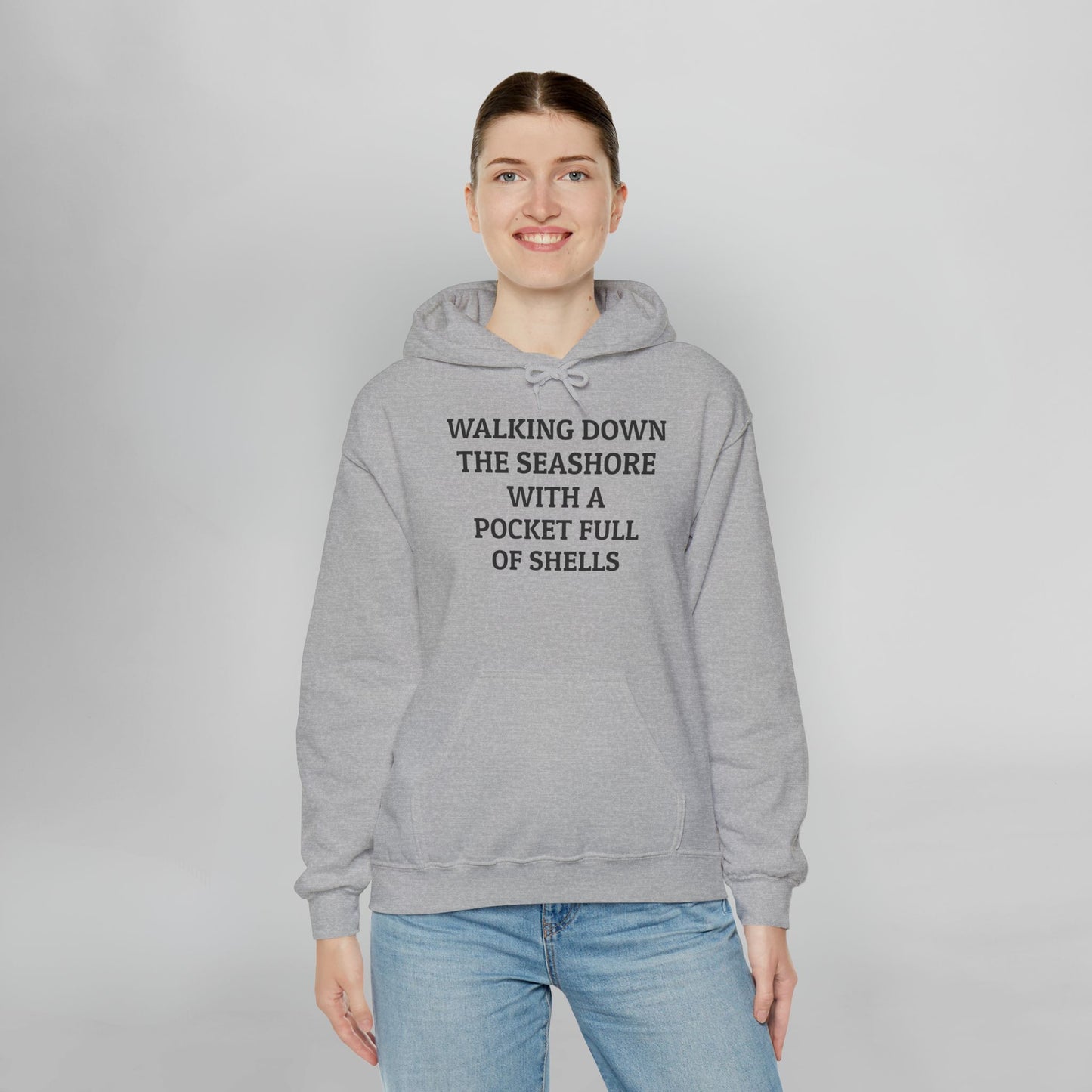 Walking Down the Seashore With a Pocket Full of Shells Hoodie