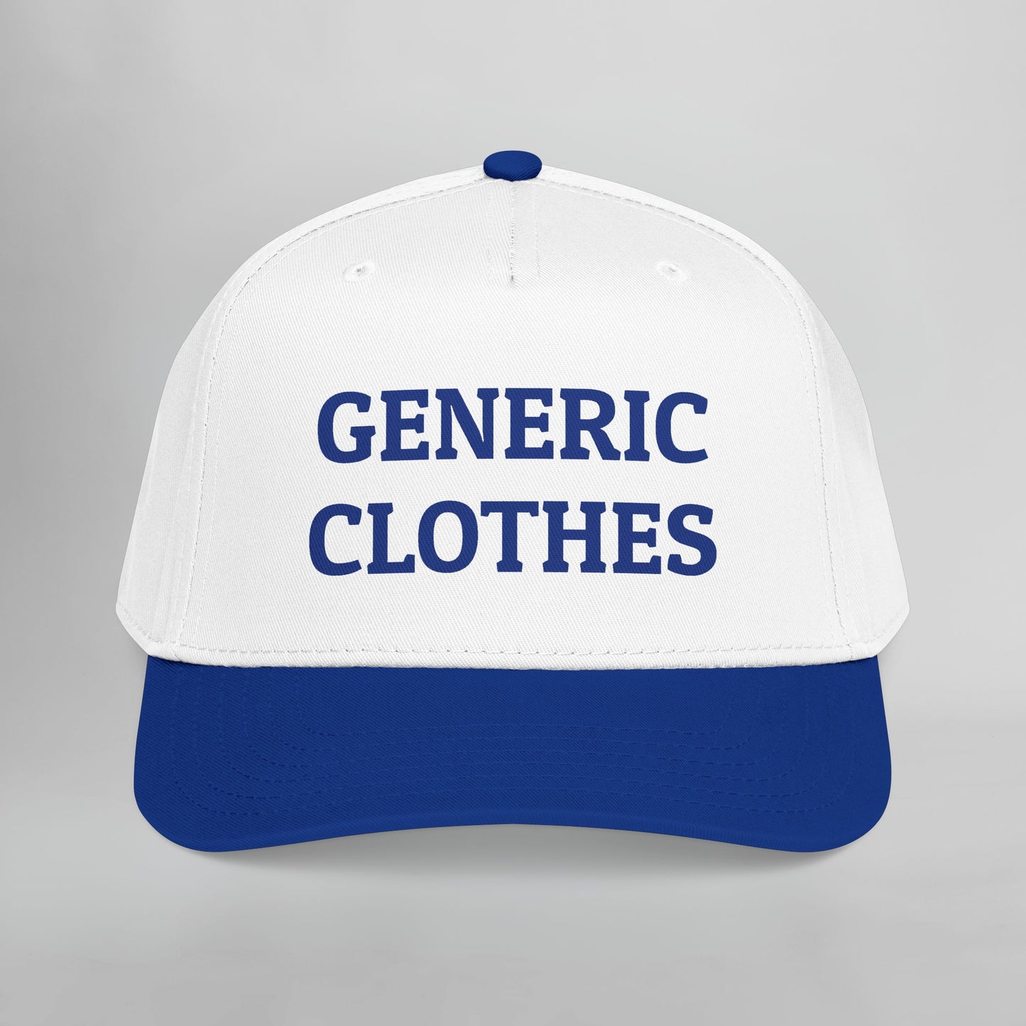 Generic Clothes Embroidered Mid Profile Baseball Cap