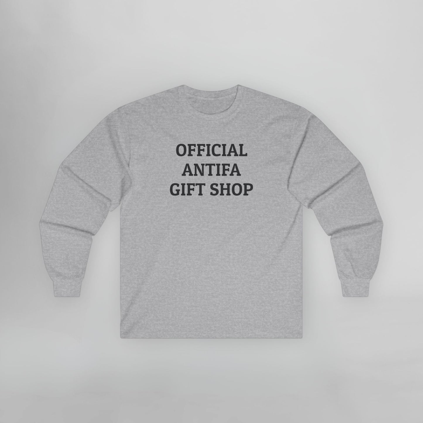 Official Antifa Gift Shop Long Sleeve Tee