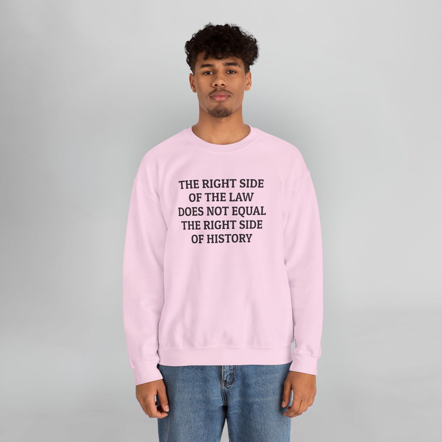 The Right Side of the Law Does Not Equal The Right Side of History Sweatshirt