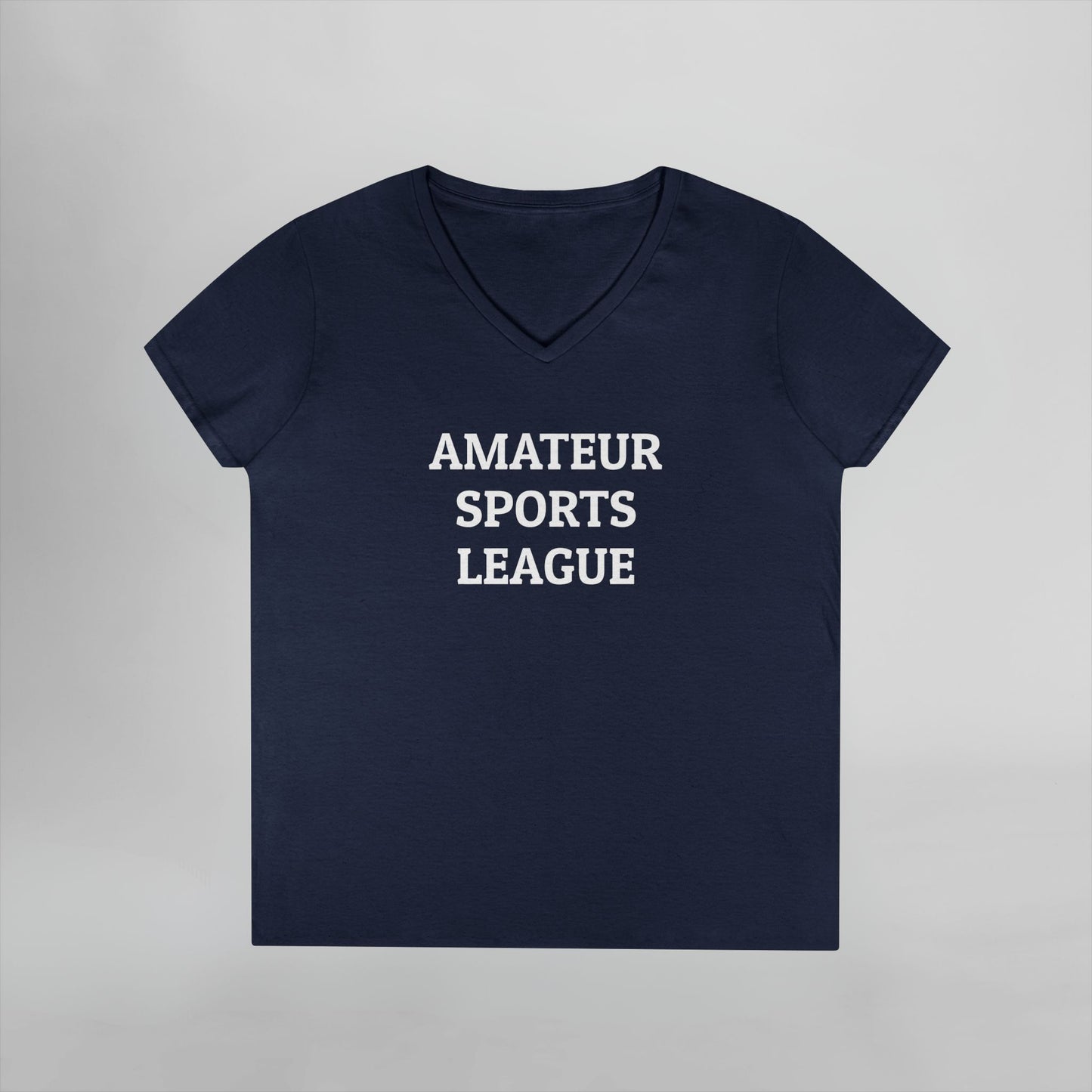 Amateur Sports League Women's V-Neck Tee