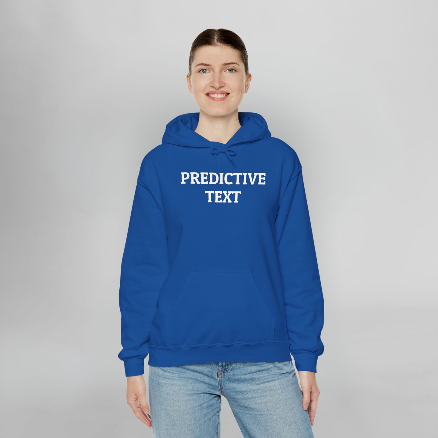 Predictive Text Hoodie