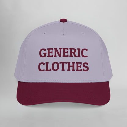 Generic Clothes Embroidered Mid Profile Baseball Cap