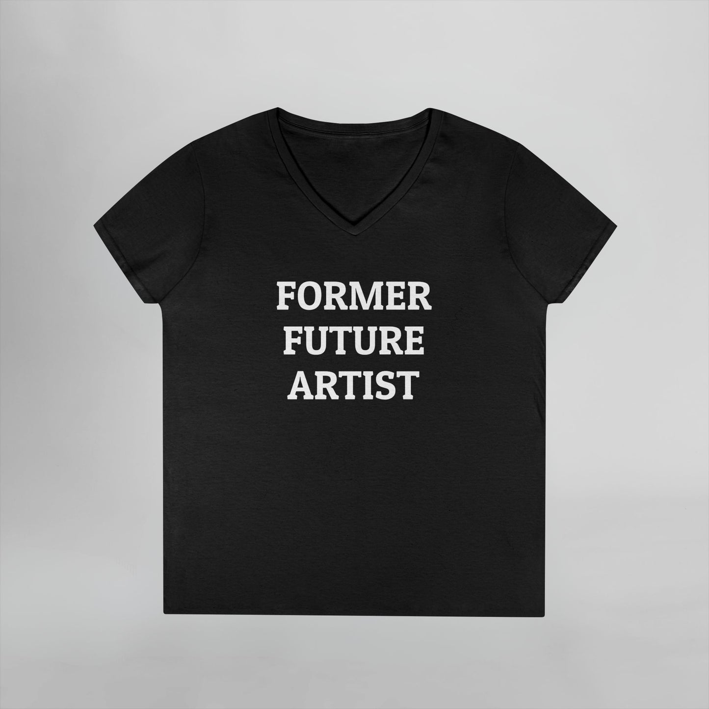 Former Future Artist Women's V-Neck Tee