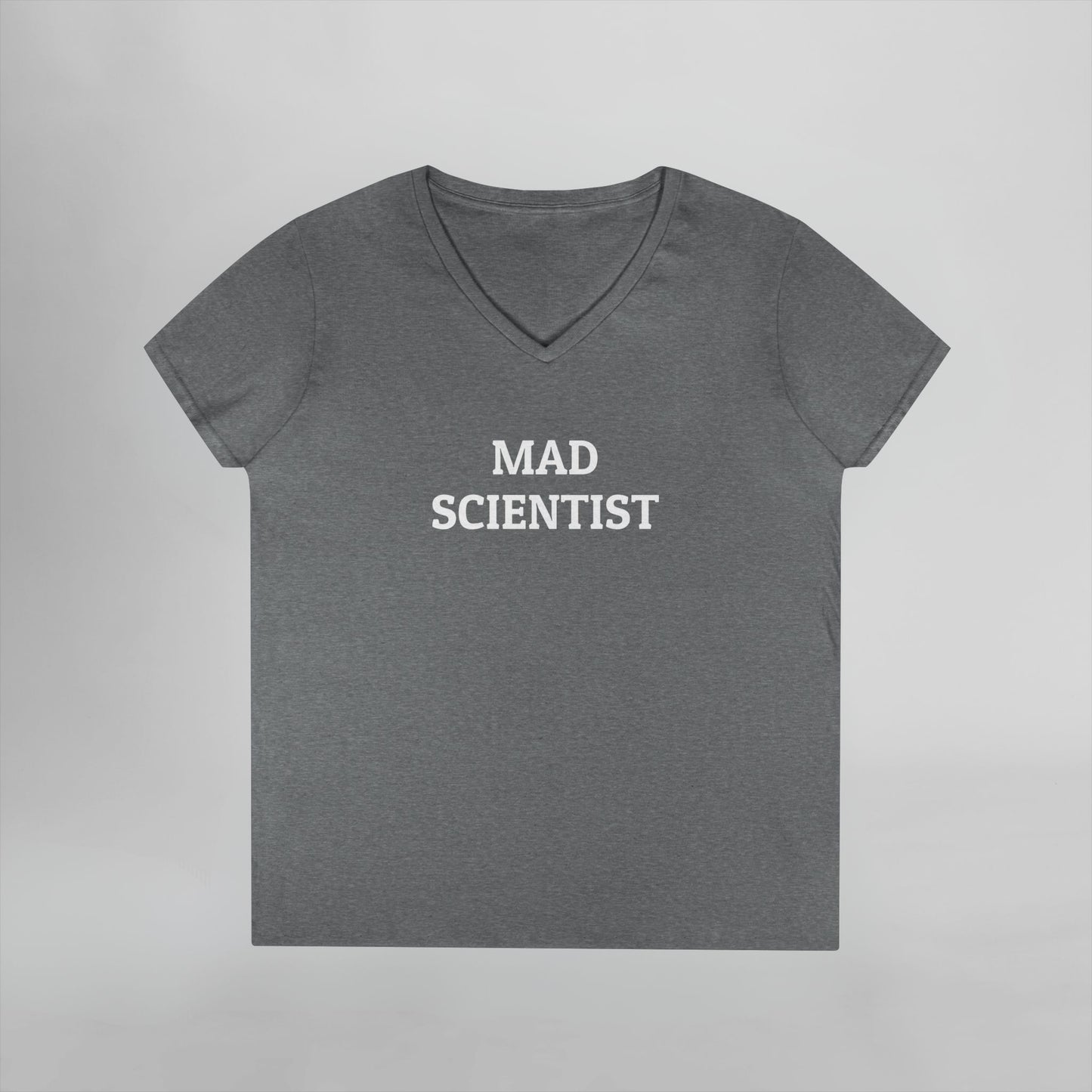 Mad Scientist Women's V-Neck Tee