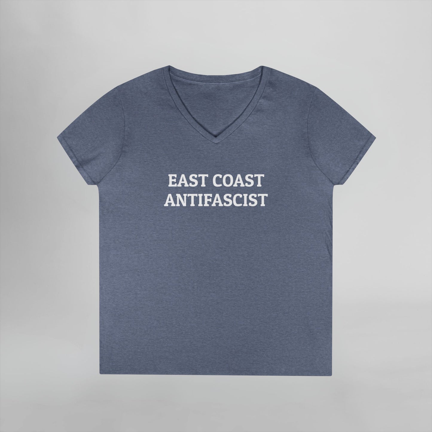 East Coast Antifascist Women's V-Neck Tee