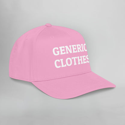 Generic Clothes Embroidered Mid Profile Baseball Cap