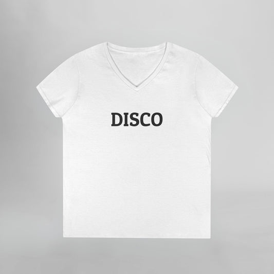 Disco Women's V-Neck Tee
