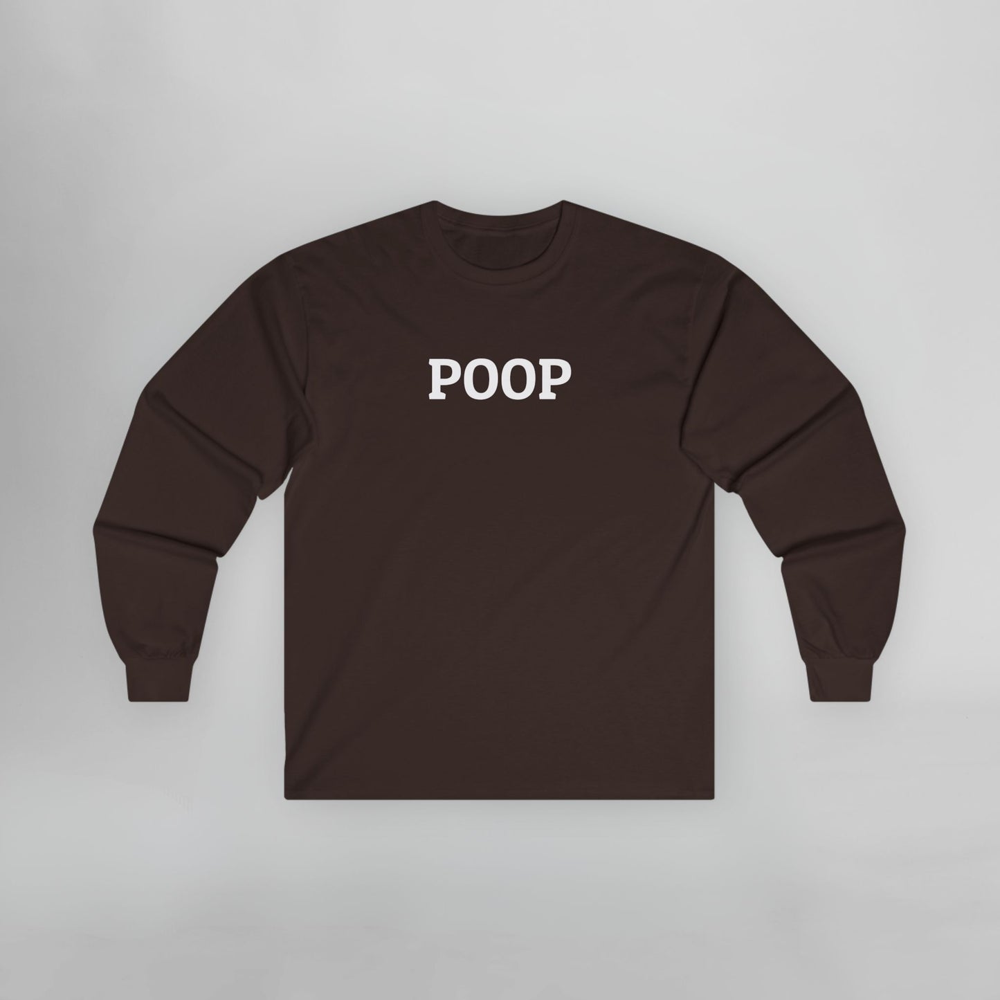 Poop Long Sleeve Tee