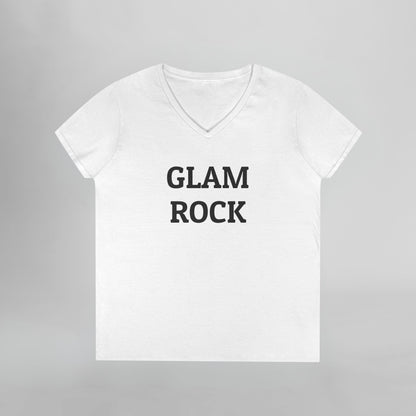 Glam Rock Women's V-Neck Tee