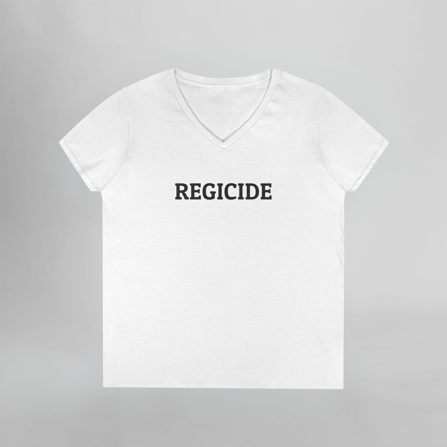 Regicide Women's V-Neck Tee